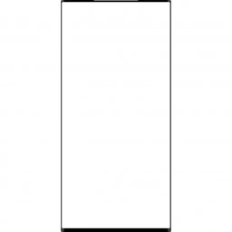 Geam Ecran + Edge Glue / OCA Forward Guard pentru Samsung Galaxy S22 Ultra 5G S908, Negru