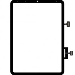 Touchscreen Forward Guard OCA pentru Apple iPad Air (2020), Negru