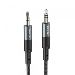 Cablu Audio 3.5mm - 3.5mm HOCO UPA22, 1m, Negru