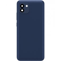 Capac Baterie compatibil cu Samsung Galaxy A03 A035, Versiune F, Albastru