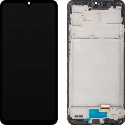 Display cu Touchscreen MP compatibil cu Samsung Galaxy A16 4G A165, cu Rama, Negru