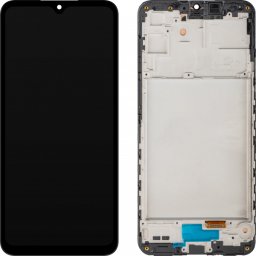 Display cu Touchscreen MP compatibil cu Samsung Galaxy A16 5G A166, cu Rama, Negru