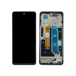 Ecran LCD Display Cu Rama Realme C67 4G, Black Rock