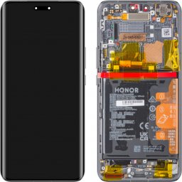Display cu Touchscreen Honor Magic6 Pro, cu Rama si Acumulator, Negru, Service Pack 0235ALQD