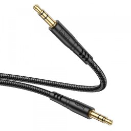 Cablu Audio 3.5mm - 3.5mm HOCO UPA24, 1m, Negru