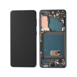 Ecran LCD Display OLED Samsung Galaxy S21 FE, G990 Cu Rama Negru