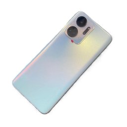 Capac Baterie Huawei Honor X7a Argintiu Cu Geam Camera