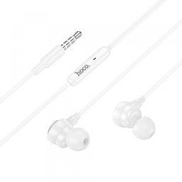 Handsfree 3.5mm HOCO M116, Alb