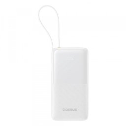 Baterie Externa Baseus Bipow 2, 10000mAh, 20W, QC + PD, 1 x USB-A - 2 x USB-C, Alba P10077101213-00