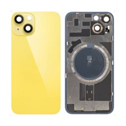 Capac Baterie iPhone 14 Galben Complet Cu Rama