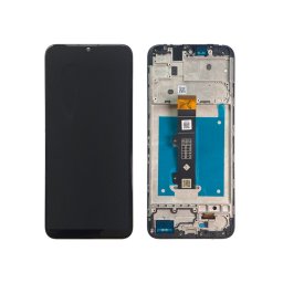 Ecran LCD Display Motorola Moto E20, XT-2155 Negru Cu Rama