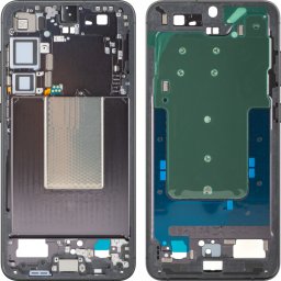Carcasa Mijloc Samsung Galaxy S24+ S926, Neagra (Onyx Black), Service Pack GH82-33413A