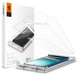 Folie de protectie Ecran Spigen Elite Shield EZ FIT HD pentru Samsung Galaxy S25+ S936, Plastic AFL09087