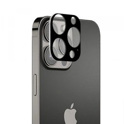 Folie de protectie Camera Spate Techsuit pentru Apple iPhone 13 Pro Max / 13 Pro, Sticla Securizata, Neagra