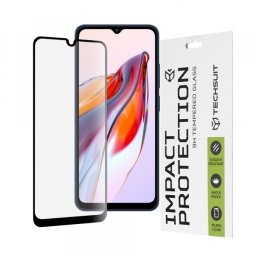 Folie de protectie Ecran Techsuit pentru Xiaomi Redmi 12C / 10C / Poco C40, Sticla Securizata, Full Glue, 111D, Neagra