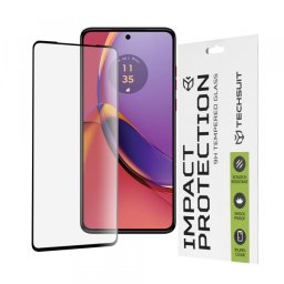 Folie de protectie Ecran Techsuit pentru Motorola Moto G84, Sticla Securizata, Full Glue, 111D, Neagra