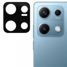 Folie de protectie Camera Spate Techsuit pentru Xiaomi Redmi Note 14S, Sticla Securizata, Neagra