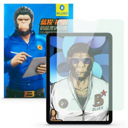 Folie de protectie Ecran Blueo pentru Apple iPad Pro 12.9 (2022) / Pro 12.9 (2021) / Pro 12.9 (2020), Sticla Securizata, Full Glue