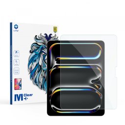 Folie de protectie Ecran Lito Classic pentru Apple iPad Air 13 (2026) / Pro 13 (2025), Sticla Securizata, Full Glue, 2.5D