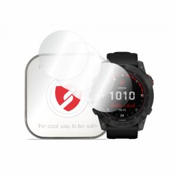 Folie Protectie Smart Protection Premium Classic pentru Garmin Fenix 7X, Set 4 bucati, Plastic