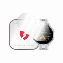 Folie Protectie Smart Protection Premium Classic pentru Garmin Forerunner 965, Set 4 bucati, Plastic