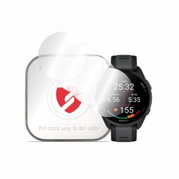 Folie Protectie Smart Protection Premium Classic pentru Garmin Forerunner 165, Set 4 bucati, Plastic
