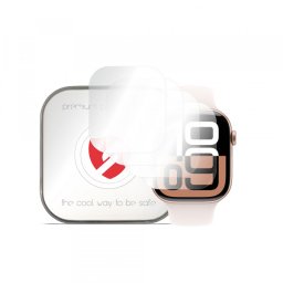 Folie Protectie Smart Protection Premium Classic pentru Apple Watch Series 10 42mm, Set 4 bucati, Plastic