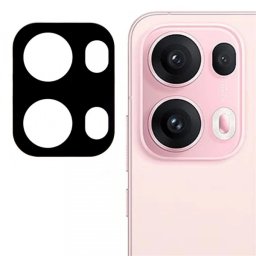 Folie de protectie Camera Spate Techsuit pentru Oppo Reno13 Pro, Sticla Securizata, Neagra
