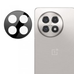 Folie de protectie Camera Spate Techsuit pentru OnePlus 13R, Sticla Securizata, Neagra