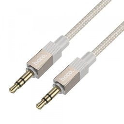 Cablu Audio 3.5mm - 3.5mm HOCO UPA32, 1m, Auriu