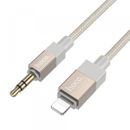 Cablu Audio Lightning - 3.5mm HOCO UPA32A, 1m, Auriu