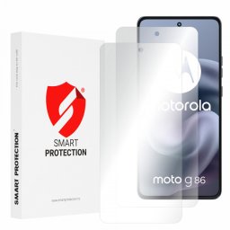 Folie de protectie Ecran Smart Protection Premium Classic pentru Motorola Moto G86, Plastic, Set 2 bucati