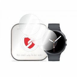 Folie Protectie Smart Protection Premium Classic pentru Samsung Galaxy Watch9 / Watch8 44mm, Set 4 bucati, Plastic