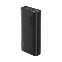 Baterie Externa BWOO BO-P44, 20000mAh, 22.5W, QC + PD, 1 x USB-C - 2 x USB-A, Neagra