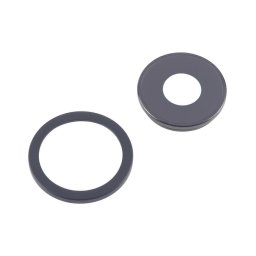 Set Geam Camera Negru iPhone 16e