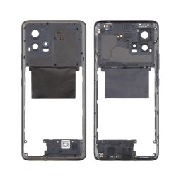 Mijloc cu Geam Camera Motorola Moto G72 Negru