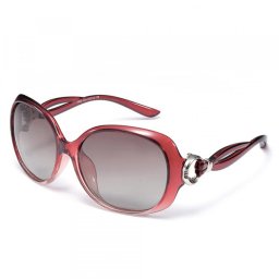 Ochelari De Soare Dama Techsuit 2962, Polarizati, Protectie UV, Rosii