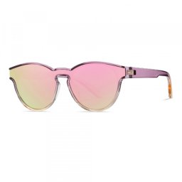 Ochelari De Soare Unisex Techsuit TR7545, Polarizati, Protectie UV, Mov Galbeni Roz