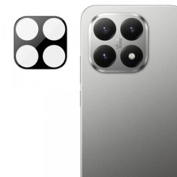 Folie de protectie Camera Spate Techsuit pentru Xiaomi 15T, Sticla Securizata, Neagra