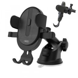 Suport Auto XO Design C60 2in1, 4inch - 6inch, Negru
