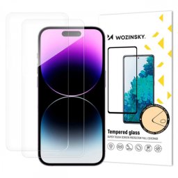 Folie de protectie Ecran WZK pentru Apple iPhone 17 Air, Sticla Securizata, Full Glue, Set 2 bucati