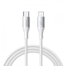 Cablu Date si Incarcare USB-C - Lightning Joyroom S-A28 Flash, 30W, 2m, Alb