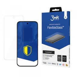Folie de protectie Ecran 3MK FlexibleGlass pentru Google Pixel 9 Pro XL, Sticla Flexibila, Full Glue