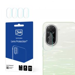Folie de protectie Camera Spate 3MK Protection pentru Xiaomi Redmi A5 4G, Sticla Flexibila, Set 4 bucati, Transparenta