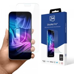 Folie de protectie Ecran Matte 3MK Silky Pro pentru Apple iPhone 18 Pro / 17 Pro, Plastic