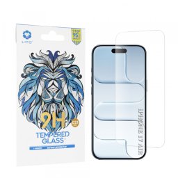 Folie de protectie Ecran Lito Classic pentru Apple iPhone 17 Air, Sticla Securizata, Full Glue, 2.5D