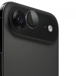 Folie de protectie Camera Spate Lito S+ pentru Apple iPhone 17 Air, Sticla Securizata, Neagra