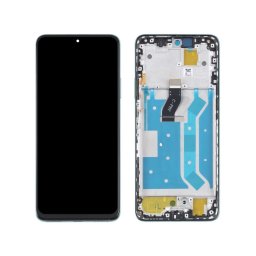 Ecran LCD Display cu Rama Huawei Nova Y90, CTR-LX2, CTR-LX1, CTR-LX3 Argintiu