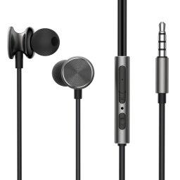 Handsfree 3.5mm Joyroom JR-EW03, Gri