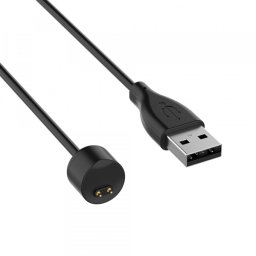 Cablu Incarcare Techsuit TXC1 pentru Xiaomi Smart Band 7 / 6 / 5, USB-A, Negru